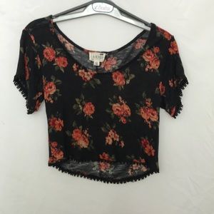 Floral Crop Top